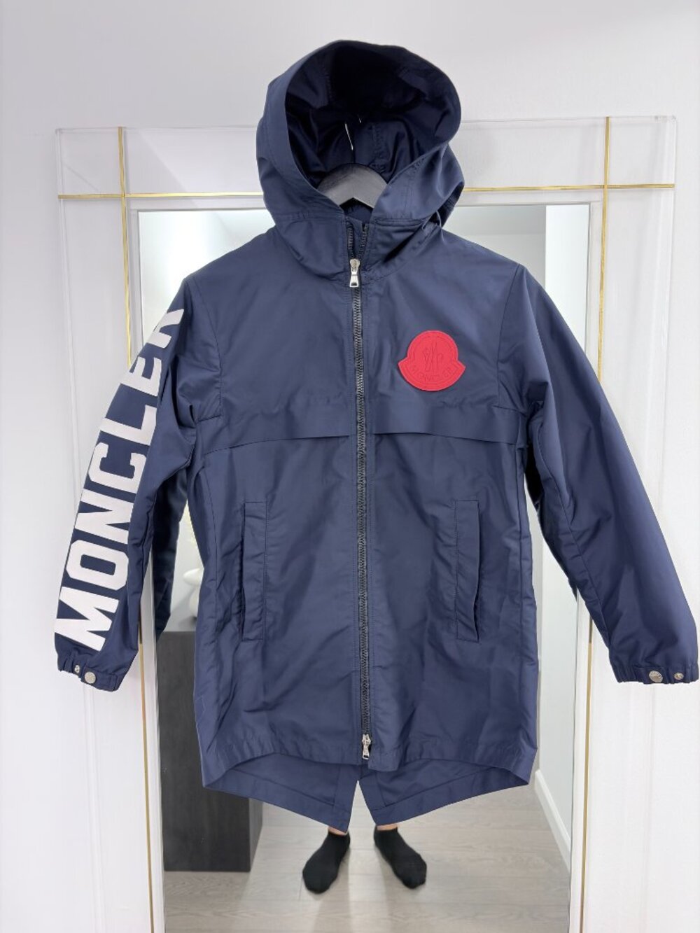 MONCLER Boys' Granduc Giubbotto Jacket (SIZE 12) - Picture 2 of 7